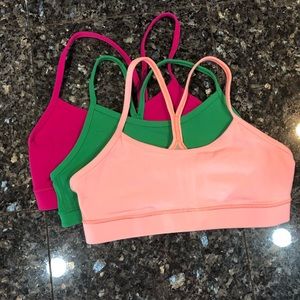 Size 6 lululemon power y sports bra